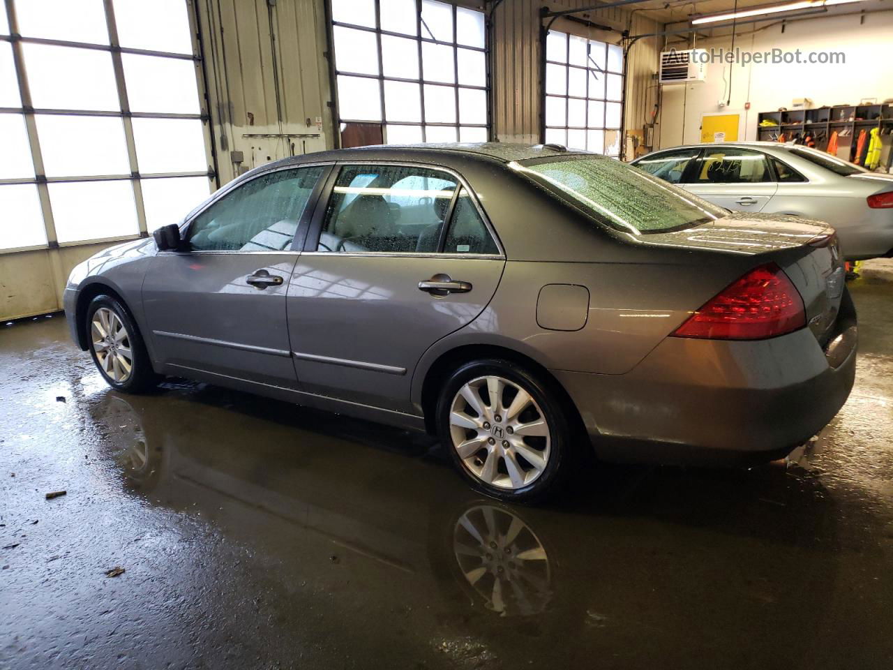 2007 Honda Accord Ex Gray vin: 1HGCM66577A097307