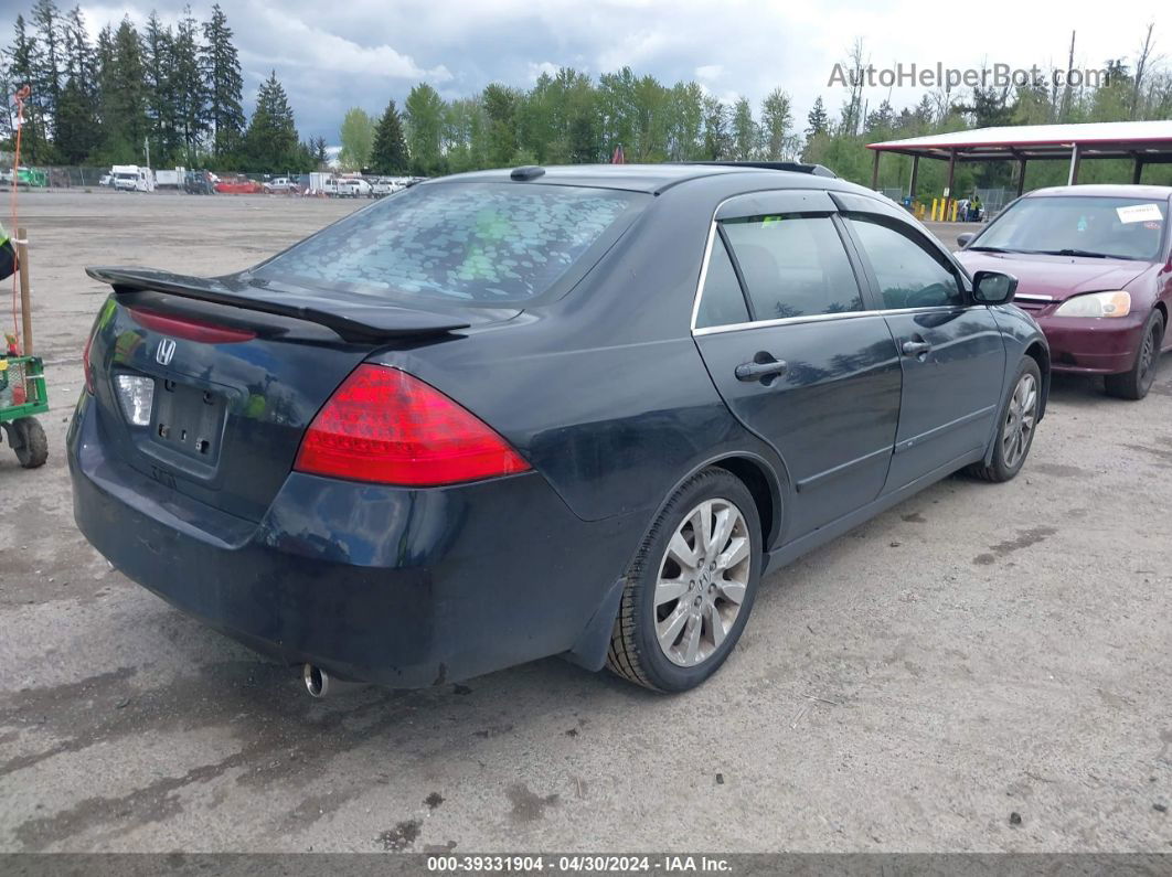 2007 Honda Accord 3.0 Ex Черный vin: 1HGCM66587A020994