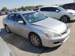 2007 Honda Accord Ex Серебряный vin: 1HGCM66587A072738