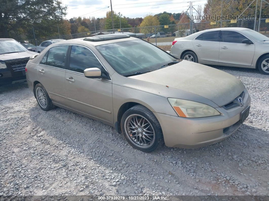 2003 Honda Accord Sdn Ex Beige vin: 1HGCM66593A017497