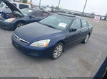 2007 Honda Accord 3.0 Ex Dark Blue vin: 1HGCM66597A011639