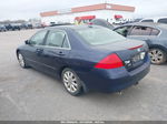 2007 Honda Accord 3.0 Ex Dark Blue vin: 1HGCM66597A011639