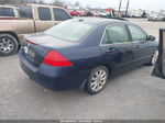 2007 Honda Accord 3.0 Ex Dark Blue vin: 1HGCM66597A011639