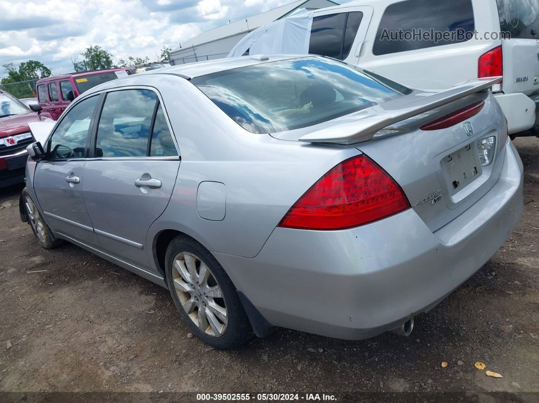 2007 Honda Accord 3.0 Ex Серебряный vin: 1HGCM66597A049663