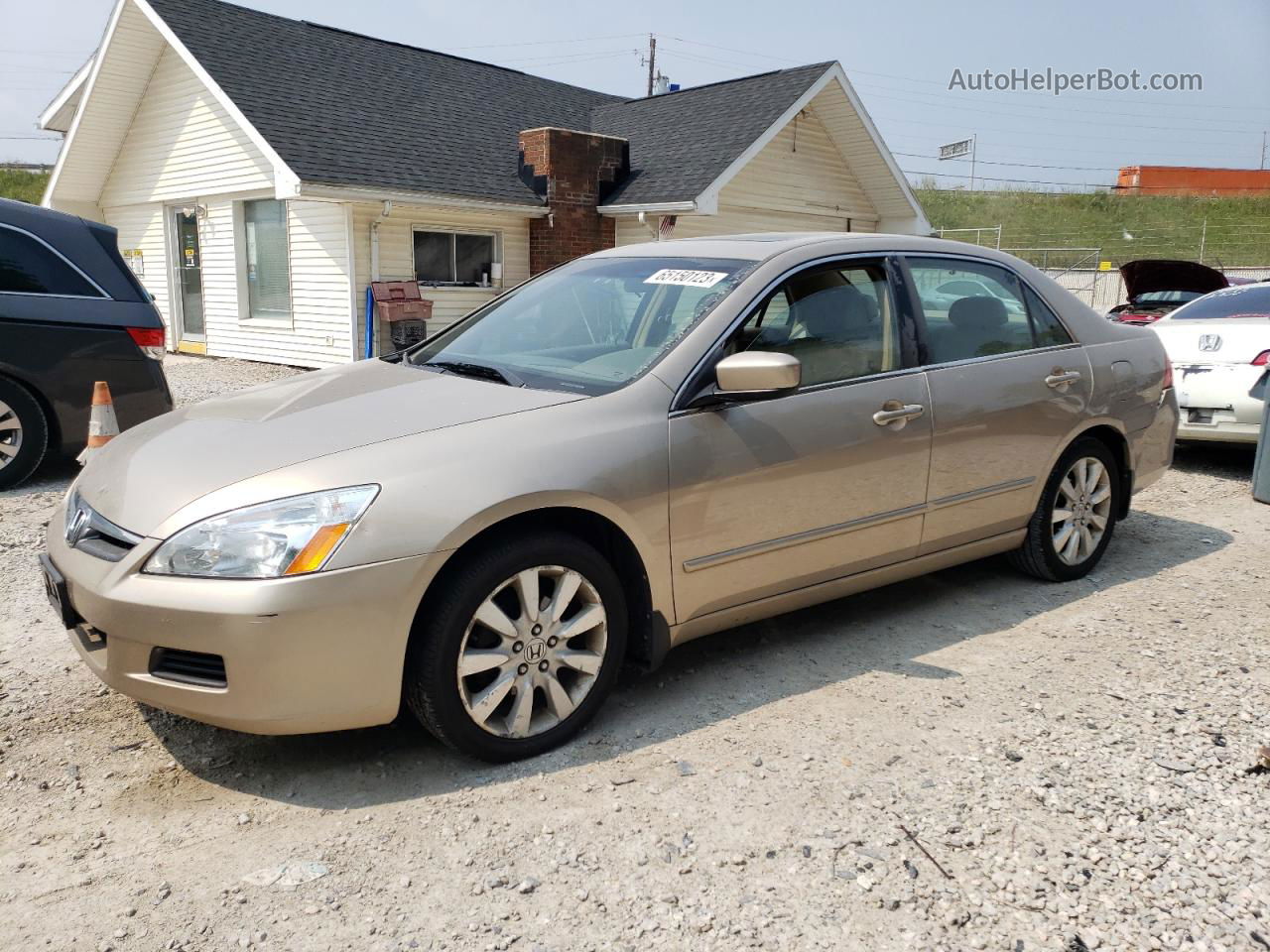 2007 Honda Accord Ex Gold vin: 1HGCM66597A062591