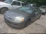 2007 Honda Accord 3.0 Ex Gray vin: 1HGCM66597A076507