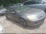 2007 Honda Accord 3.0 Ex Gray vin: 1HGCM66597A076507