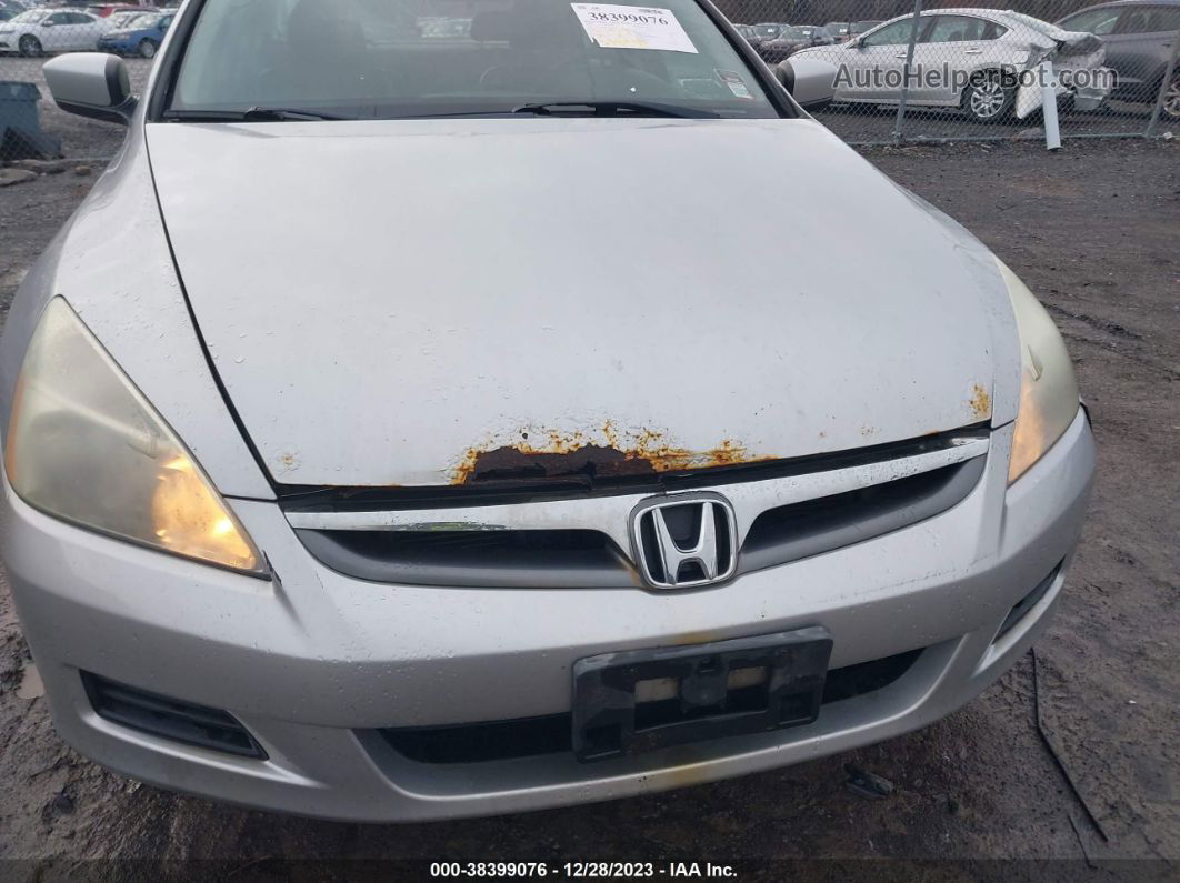 2007 Honda Accord 3.0 Ex Silver vin: 1HGCM66597A103186