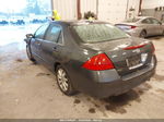 2007 Honda Accord 3.0 Ex Gray vin: 1HGCM665X7A036162