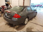 2007 Honda Accord 3.0 Ex Gray vin: 1HGCM665X7A036162