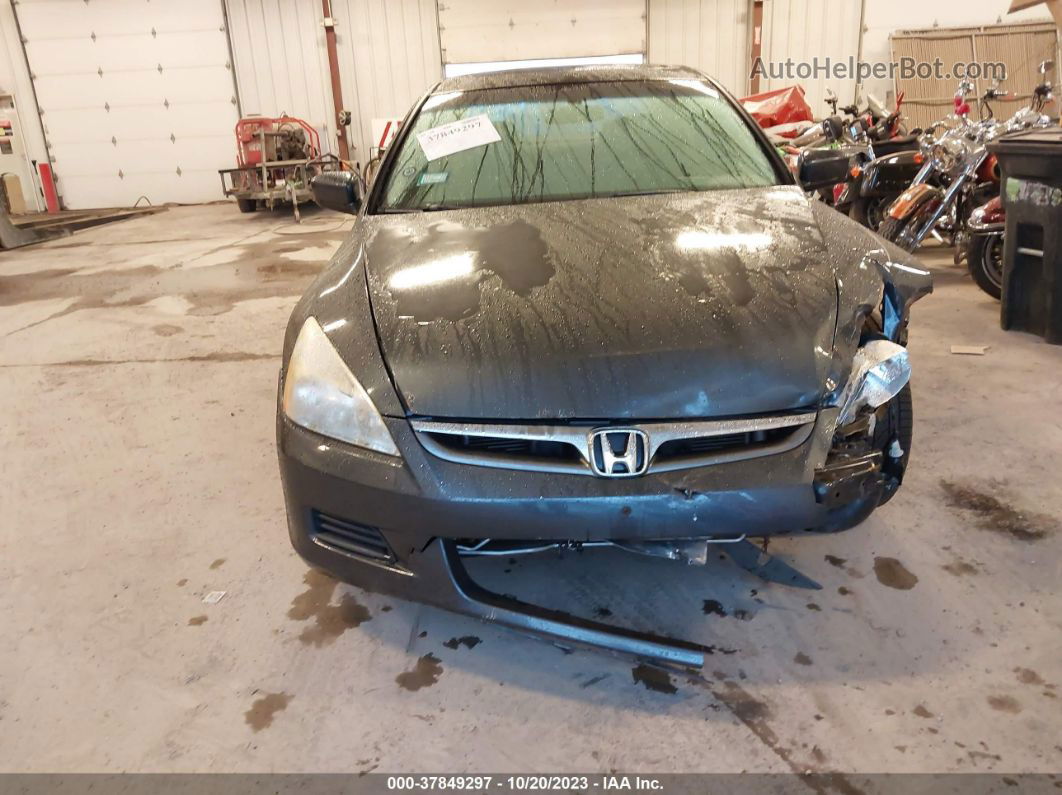 2007 Honda Accord 3.0 Ex Gray vin: 1HGCM665X7A036162