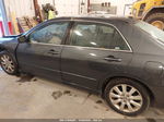 2007 Honda Accord 3.0 Ex Gray vin: 1HGCM665X7A036162