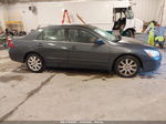 2007 Honda Accord 3.0 Ex Gray vin: 1HGCM665X7A036162