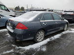 2007 Honda Accord Ex Gray vin: 1HGCM665X7A036324