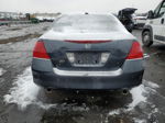 2007 Honda Accord Ex Gray vin: 1HGCM665X7A036324