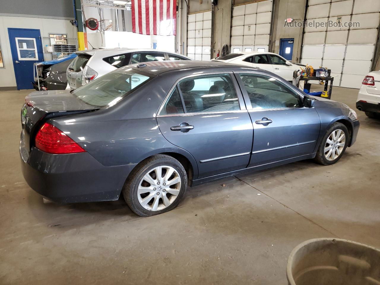 2007 Honda Accord Ex Charcoal vin: 1HGCM665X7A041779