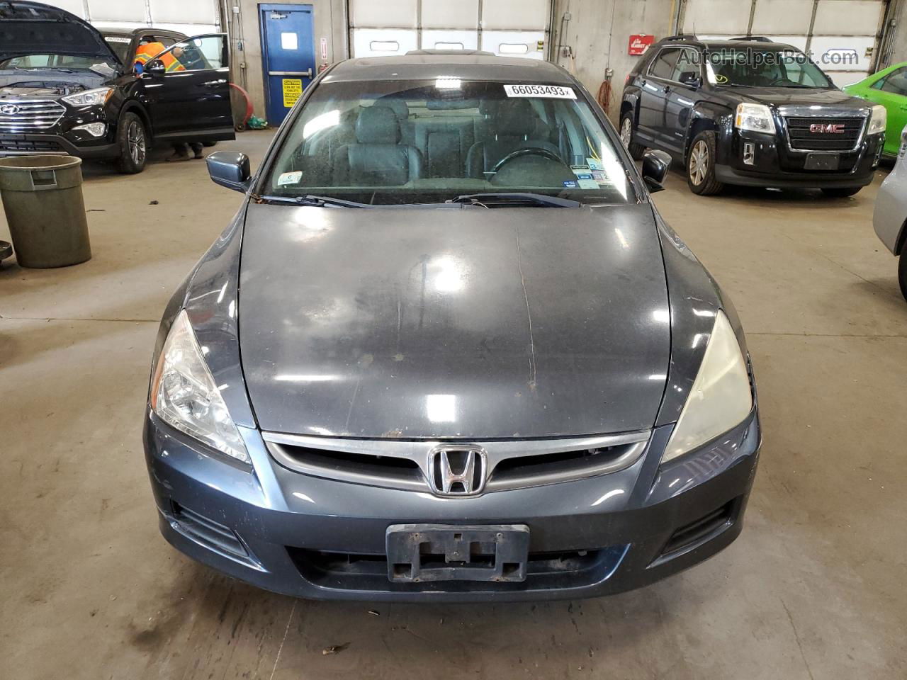 2007 Honda Accord Ex Charcoal vin: 1HGCM665X7A041779