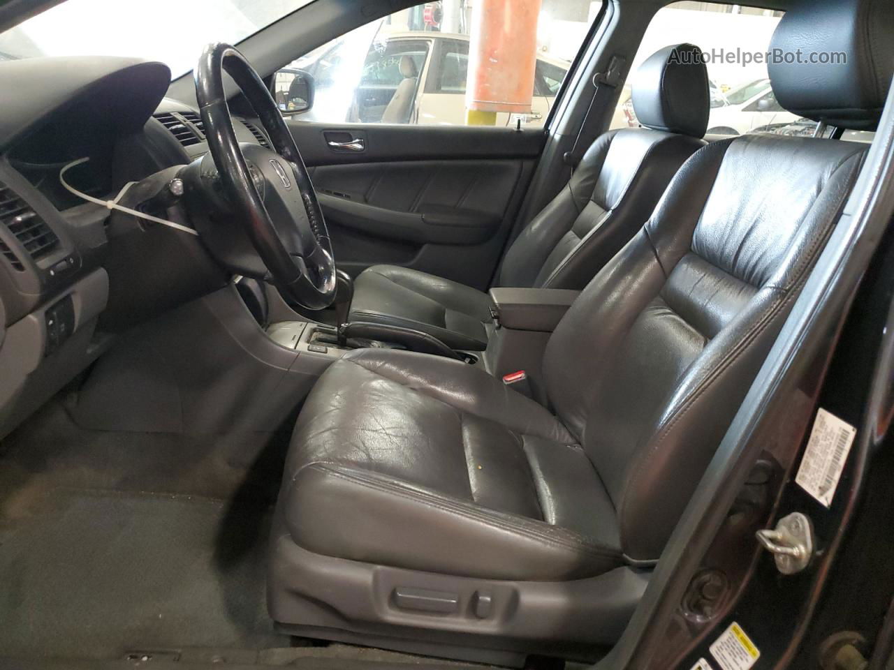 2007 Honda Accord Ex Charcoal vin: 1HGCM665X7A041779