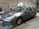 2007 Honda Accord Ex Silver vin: 1HGCM665X7A055634