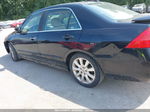 2007 Honda Accord 3.0 Ex Black vin: 1HGCM665X7A056928