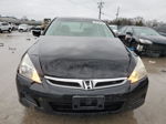 2007 Honda Accord Ex Черный vin: 1HGCM665X7A063667