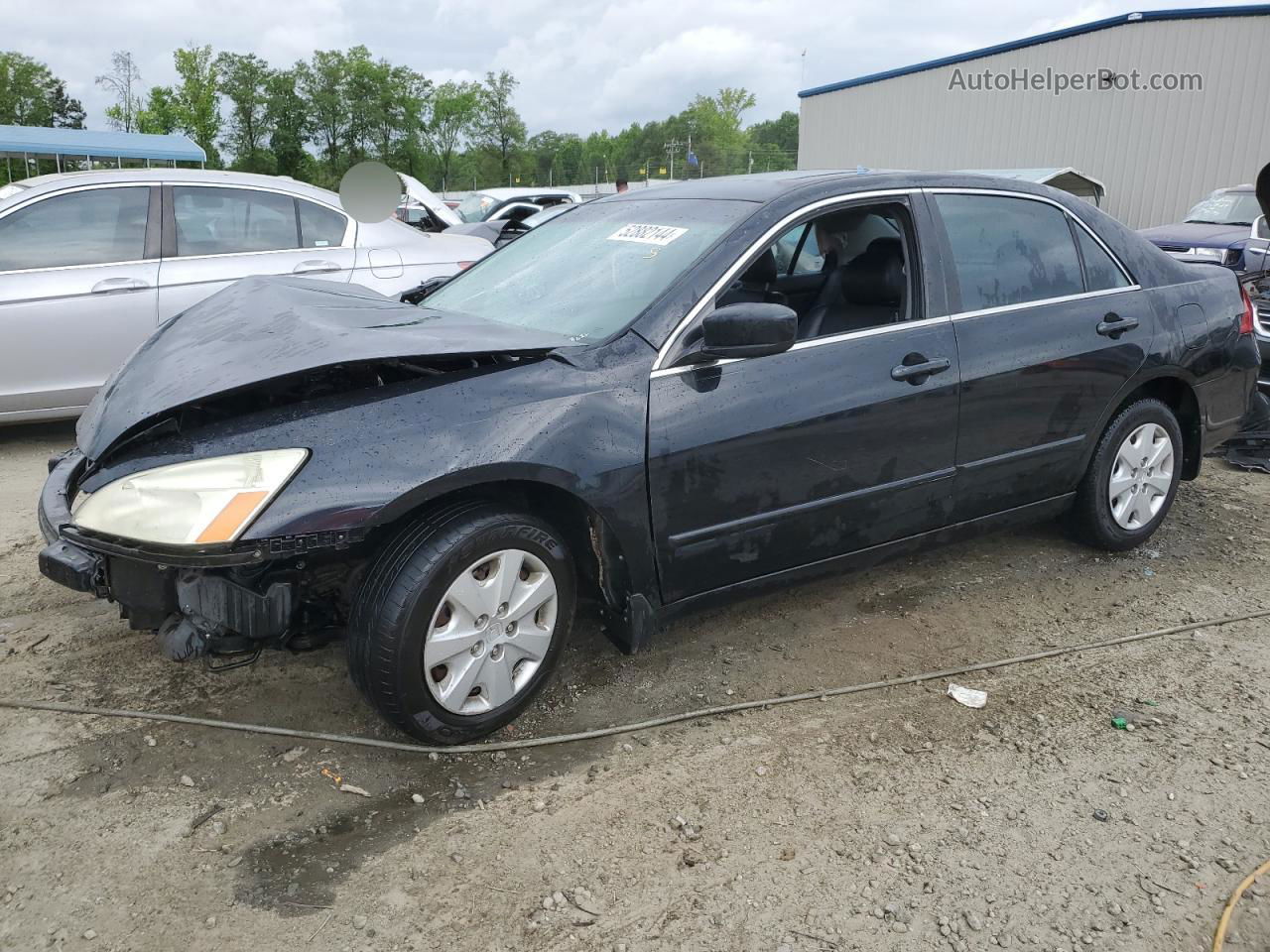 2007 Honda Accord Ex Charcoal vin: 1HGCM665X7A072188