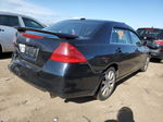 2007 Honda Accord Ex Black vin: 1HGCM665X7A084860