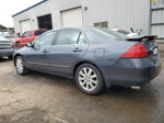 2007 Honda Accord Ex Синий vin: 1HGCM665X7A100331