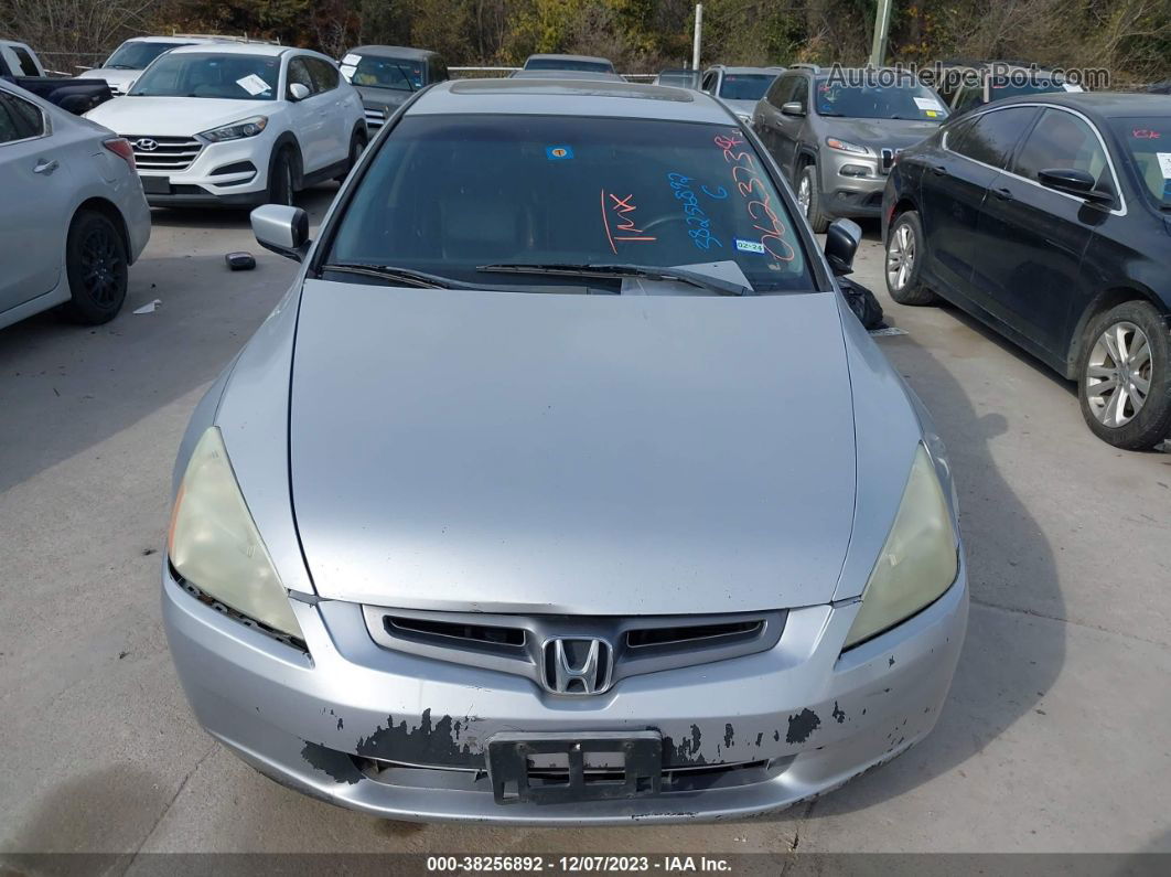 2005 Honda Accord Sdn Ex-l V6 With Navi Silver vin: 1HGCM66805A062373