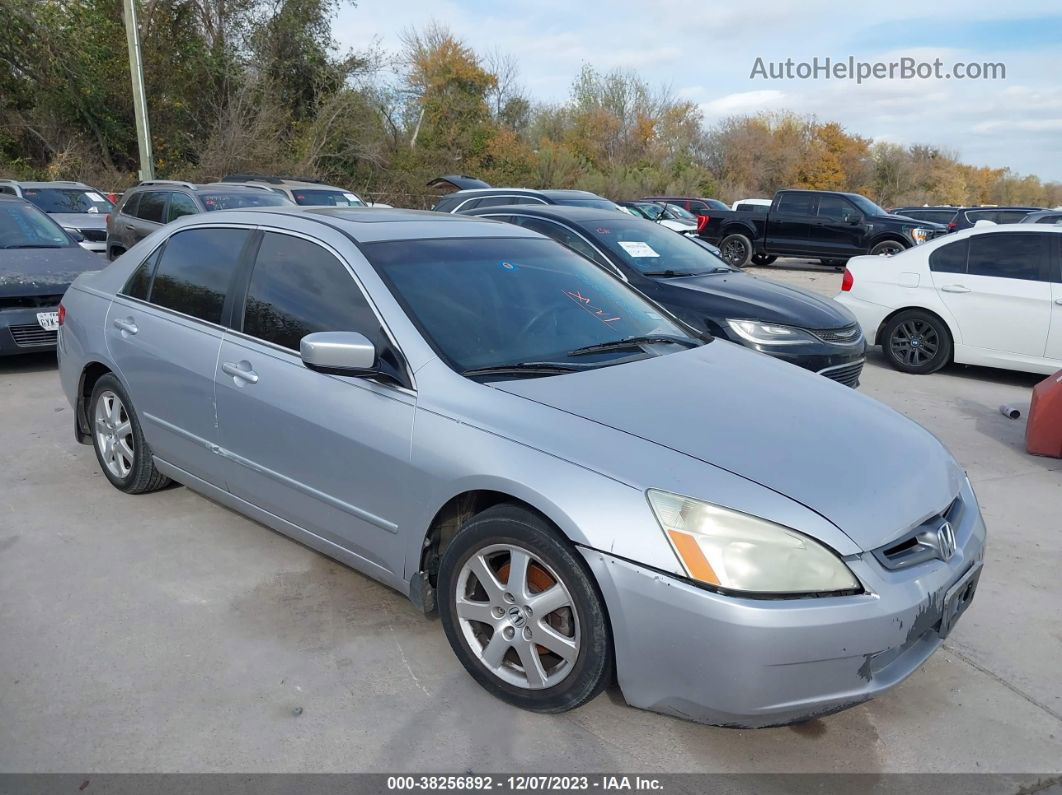 2005 Honda Accord Sdn Ex-l V6 With Navi Silver vin: 1HGCM66805A062373