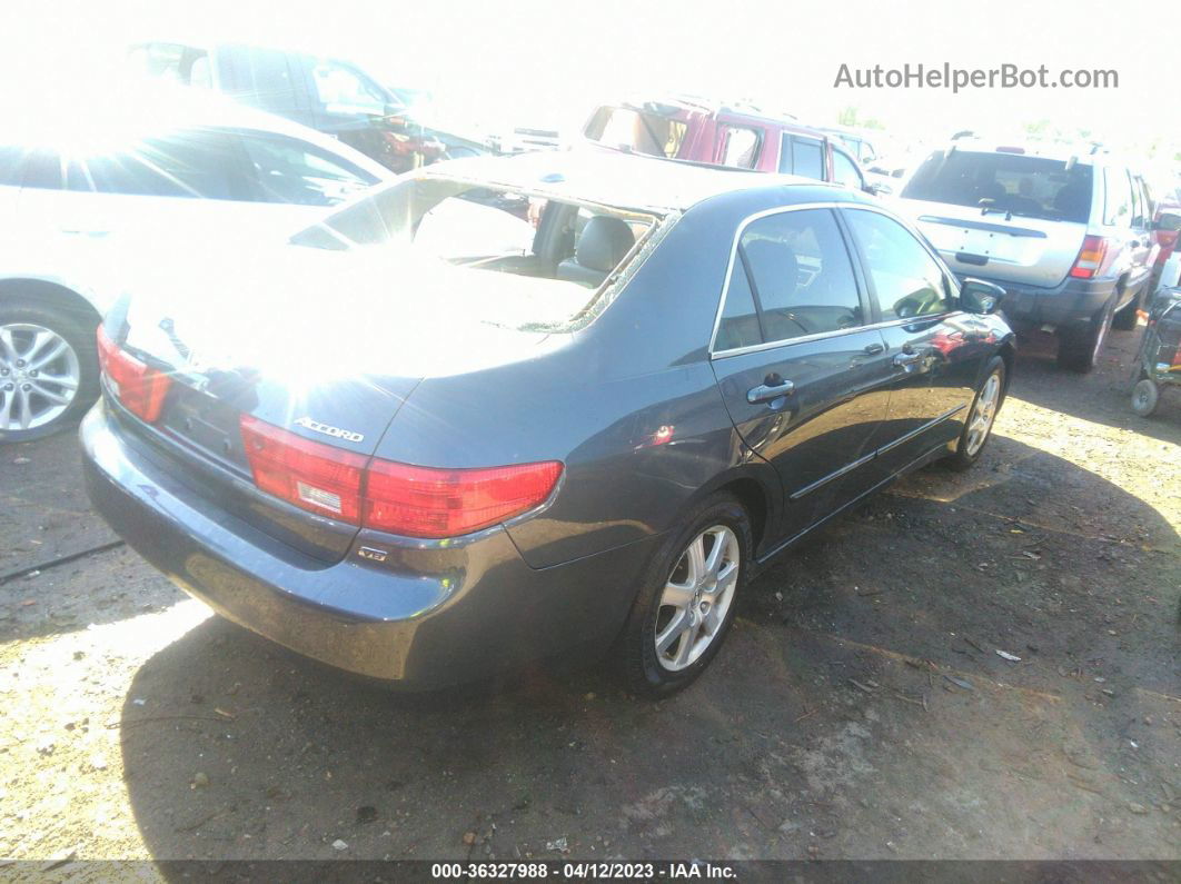 2005 Honda Accord Sdn Ex-l V6 With Navi Gray vin: 1HGCM66815A018284