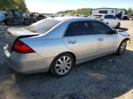 2007 Honda Accord Ex Silver vin: 1HGCM66837A065268