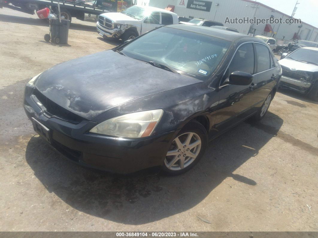 2003 Honda Accord Sdn Ex Black vin: 1HGCM66843A048960