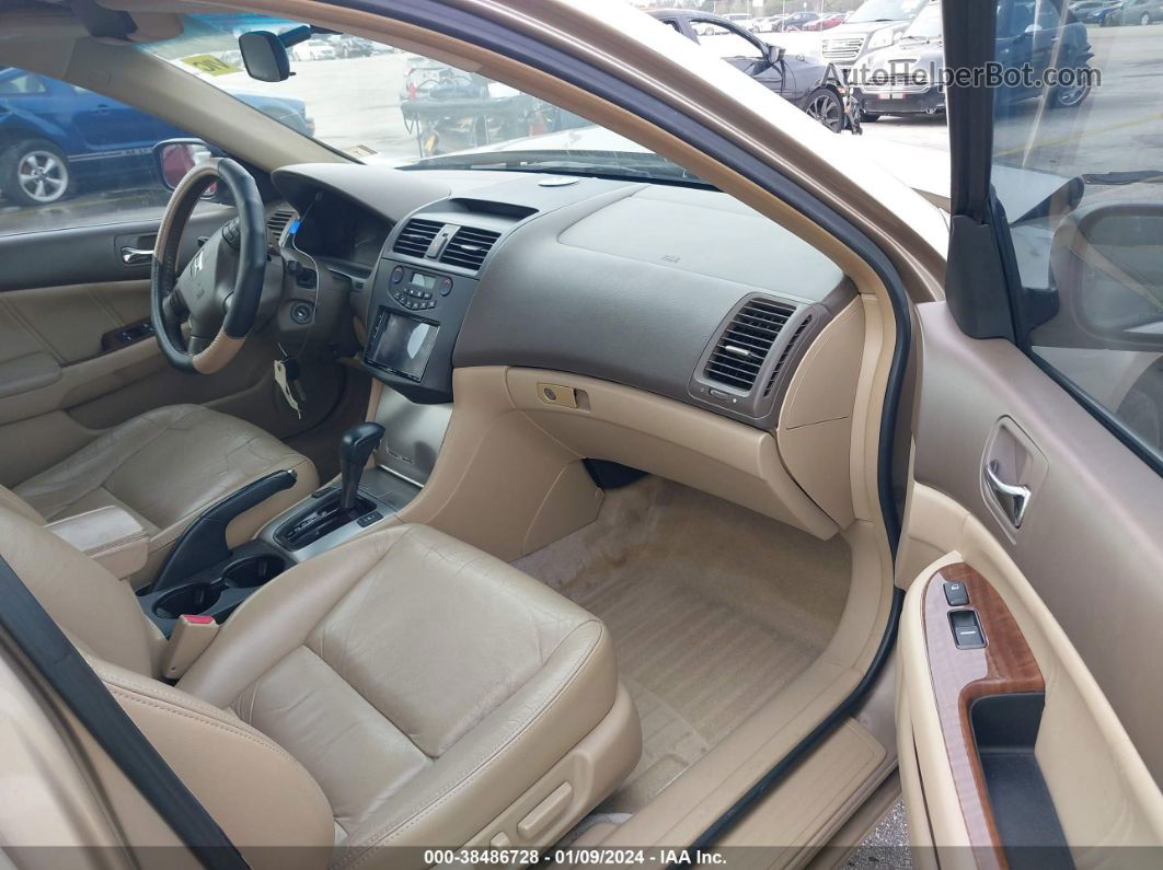 2007 Honda Accord 3.0 Ex Золотой vin: 1HGCM66857A060640