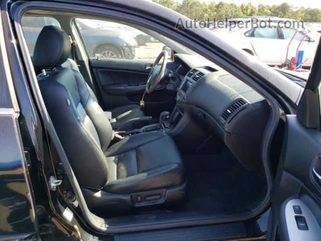 2007 Honda Accord Ex Черный vin: 1HGCM66857A087997