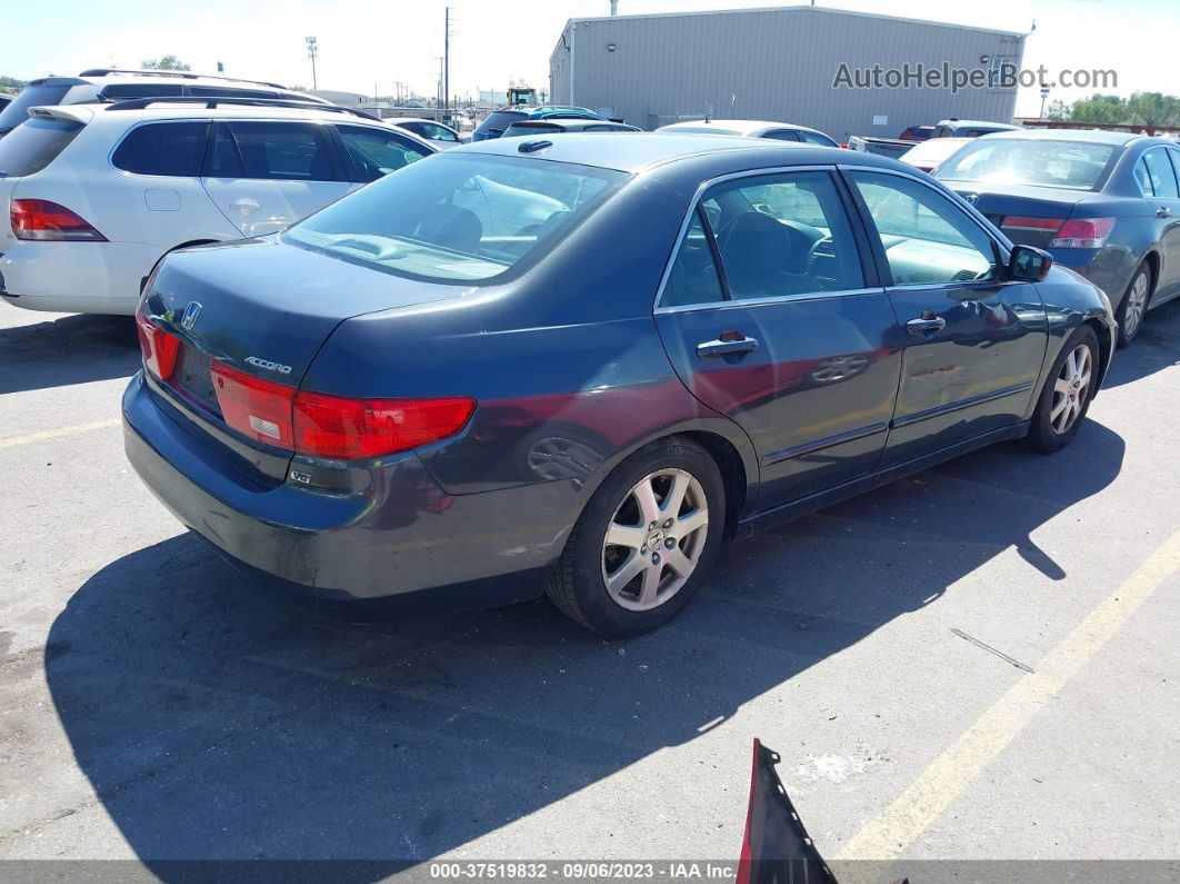 2005 Honda Accord Sdn Ex-l V6 With Navi Gray vin: 1HGCM66865A007913