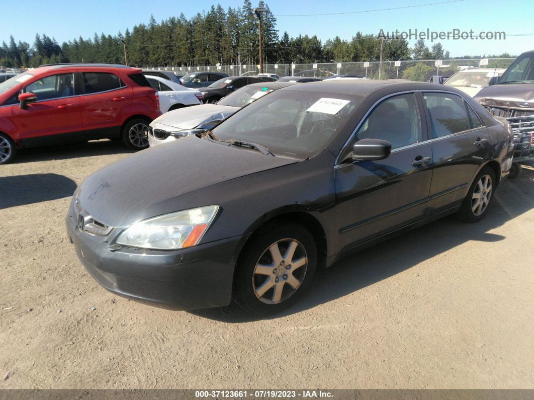 2005 Honda Accord Sdn Ex-l V6 With Navi Gray vin: 1HGCM66865A042774