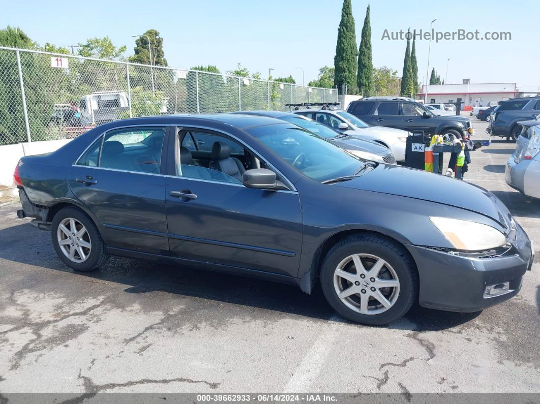 2007 Honda Accord 3.0 Ex Gray vin: 1HGCM66867A080220