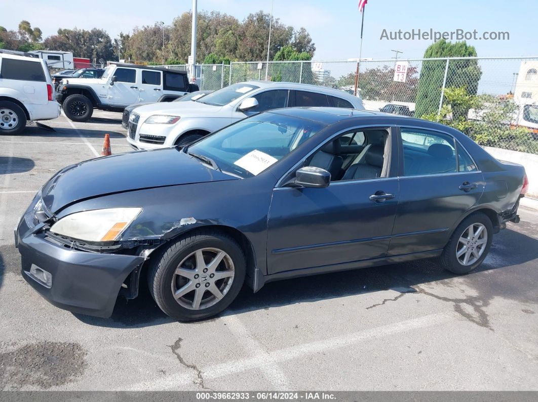 2007 Honda Accord 3.0 Ex Gray vin: 1HGCM66867A080220