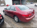 2005 Honda Accord 3.0 Ex Maroon vin: 1HGCM66875A077663