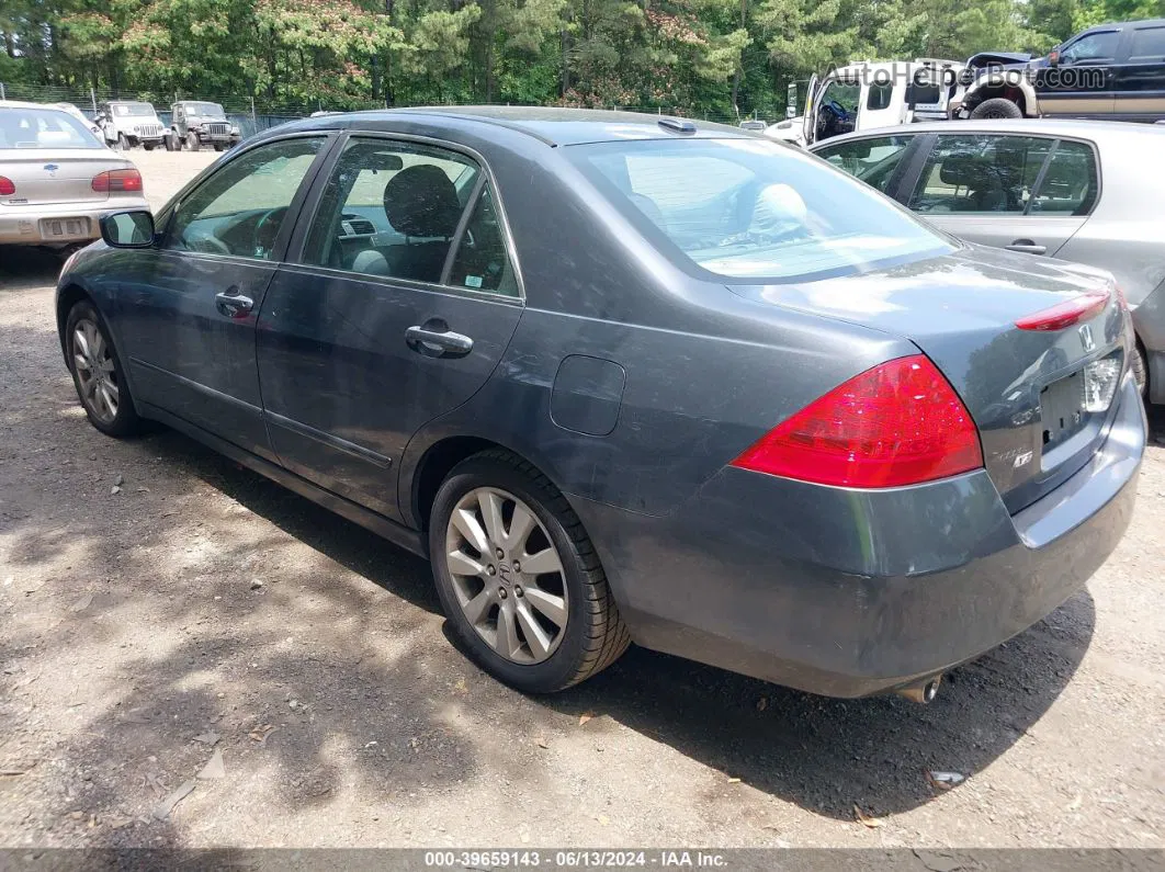 2007 Honda Accord 3.0 Ex Синий vin: 1HGCM66887A034114