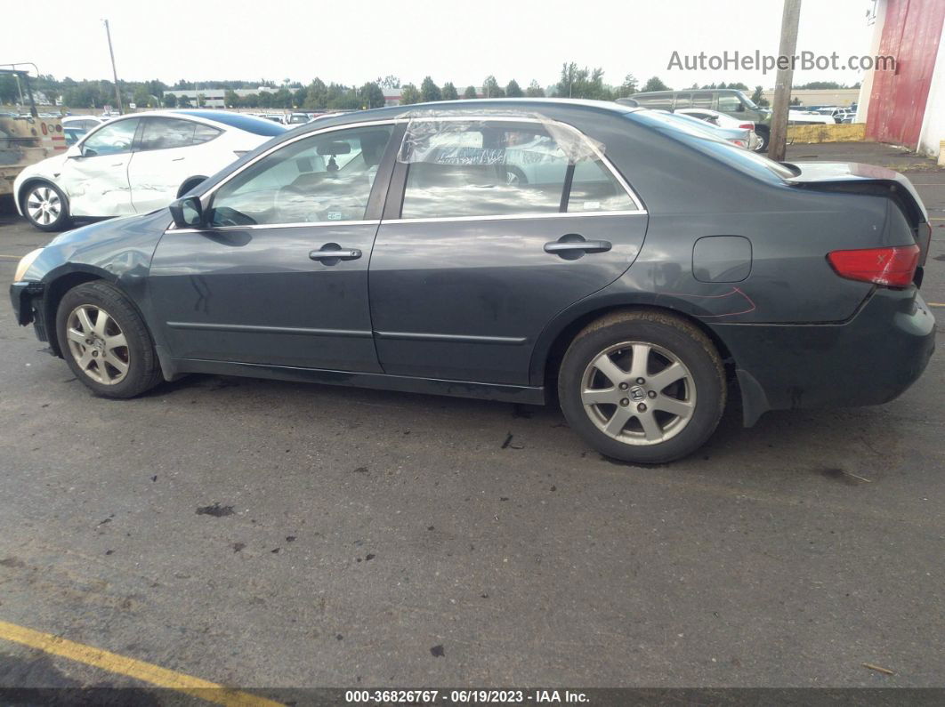 2005 Honda Accord Sdn Ex-l V6 With Navi Gray vin: 1HGCM66895A018596