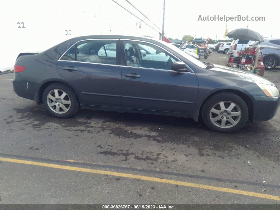 2005 Honda Accord Sdn Ex-l V6 With Navi Gray vin: 1HGCM66895A018596