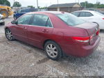 2005 Honda Accord Sdn Ex-l V6 With Navi Maroon vin: 1HGCM66895A021028