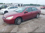 2005 Honda Accord Sdn Ex-l V6 With Navi Maroon vin: 1HGCM66895A021028