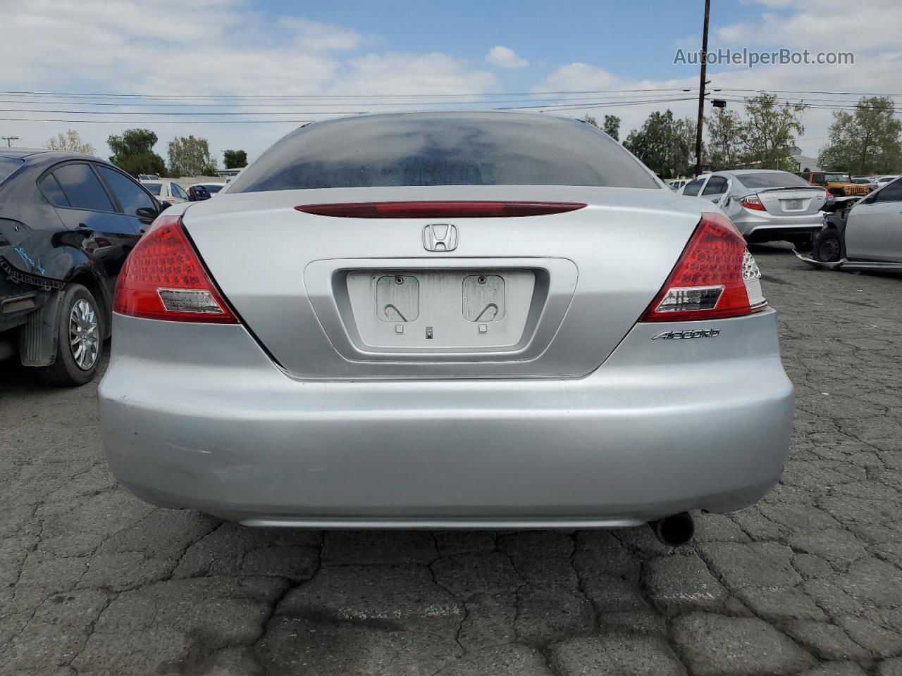 2007 Honda Accord Lx Gray vin: 1HGCM72307A016402