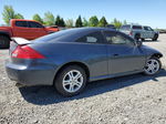 2007 Honda Accord Lx Gray vin: 1HGCM72337A023098