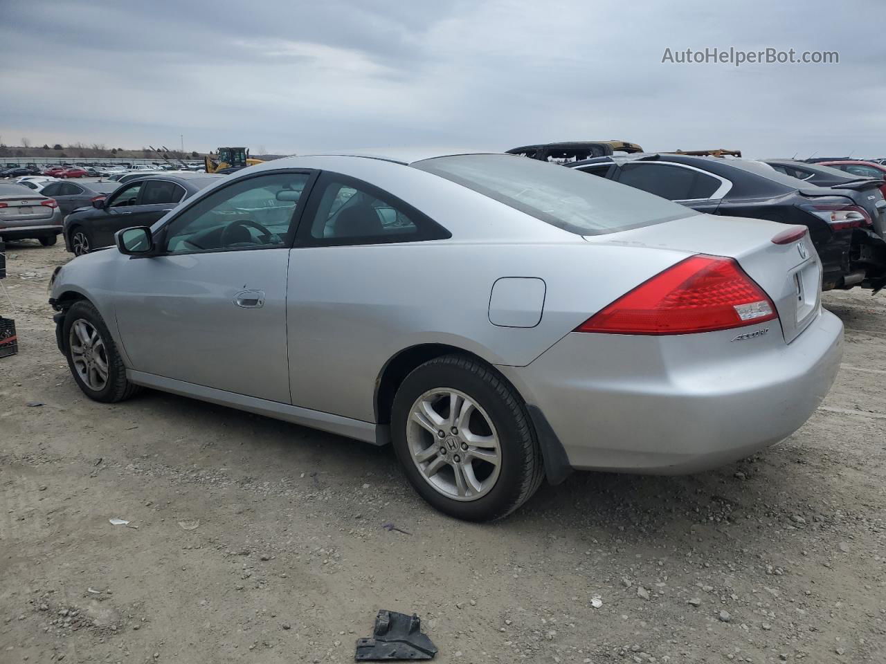 2007 Honda Accord Lx Синий vin: 1HGCM72377A003159