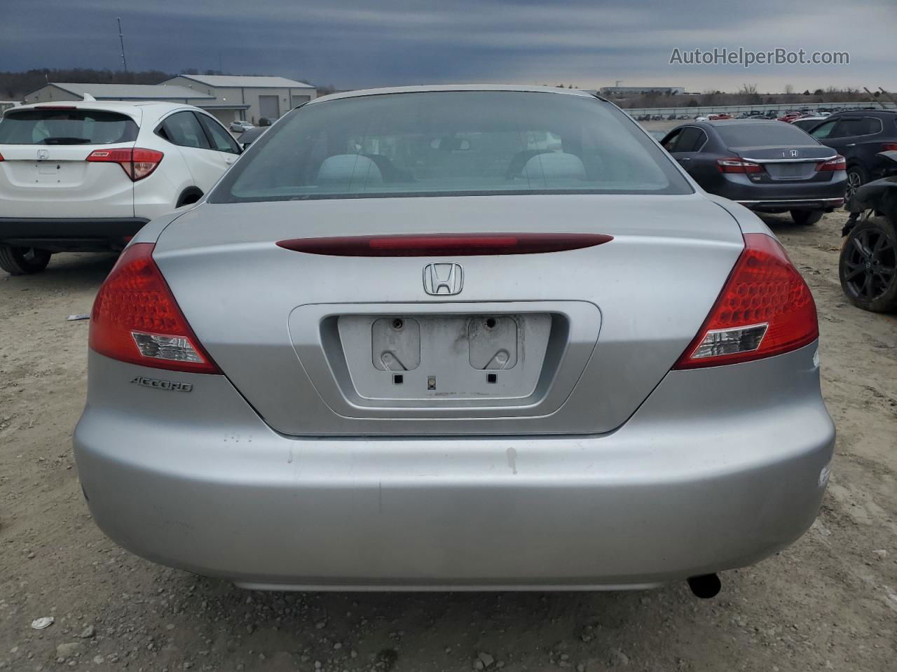 2007 Honda Accord Lx Синий vin: 1HGCM72377A003159