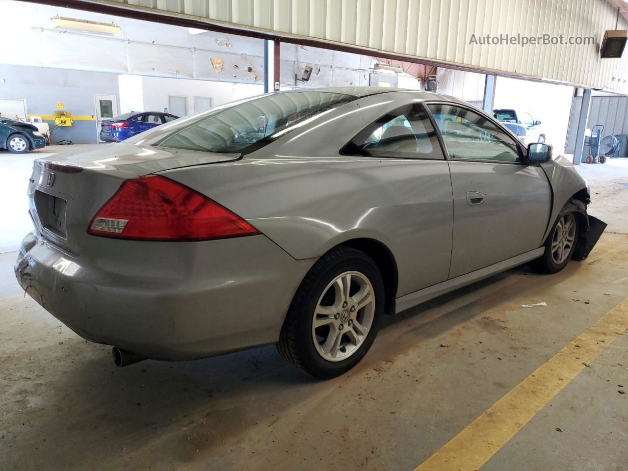 2007 Honda Accord Lx Silver vin: 1HGCM72387A000254